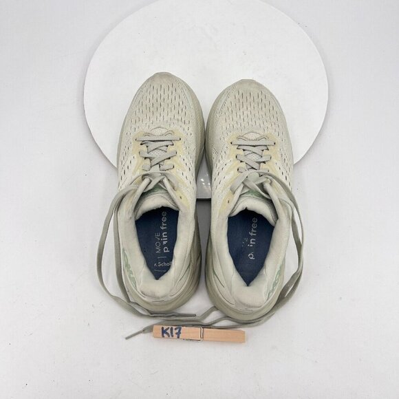 Hoka One One Clifton 8 Women Size 8B 1119394-SGCT Smoke Green Celadon Tint Shoes - Picture 10 of 13